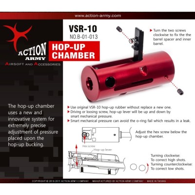 Action Army VSR-10 Hop Up Chamber		