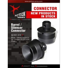 Action Army Barrel / Silencer connector for VSR -28 / -14