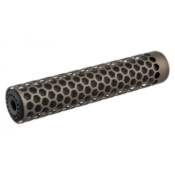 Action Army T10 Hive Sound Suppressor-FDE