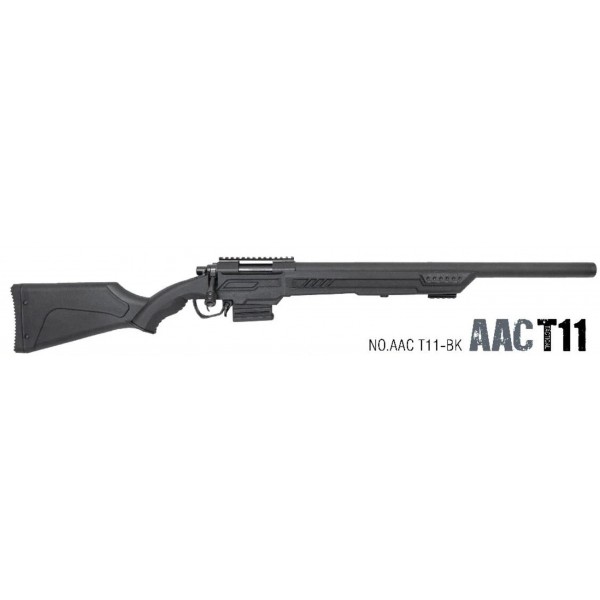 ACTION ARMY Винтовка страйкбольная T11 (VSR-10) черная легкая