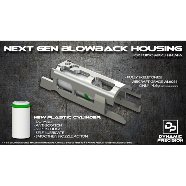 Dynamic Precision Next Gen Blowback Housing of Hi-Capa( Black )		