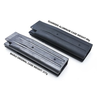 Guarder Aluminum Magazine Case for MARUI HI-CAPA 5.1 (No Marking/Silver)