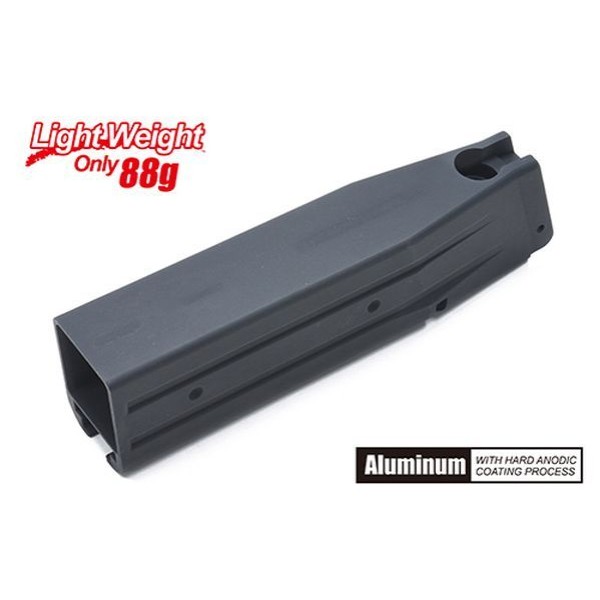 Guarder Aluminum Magazine Case for MARUI HI-CAPA 5.1 (No Marking/Black)