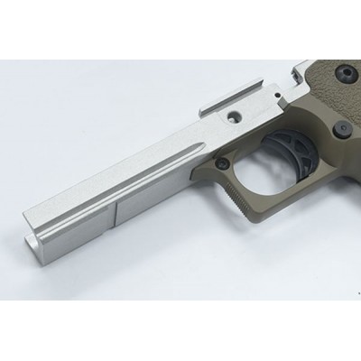 Guarder Средняя рама (фрейм) пистолета Tokyo Marui HI-CAPA 4.3 серебристая