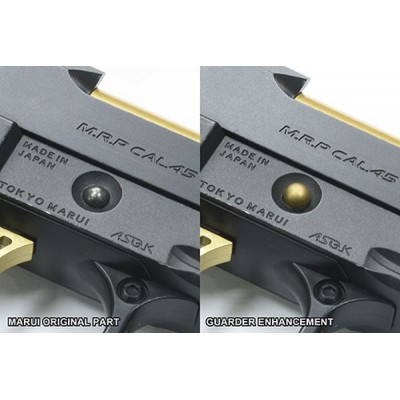 Guarder Кнопка сброса задержки затвора для пистолета Tokyo MARUI HI-CAPA 5.1 Gold Match (желтая)