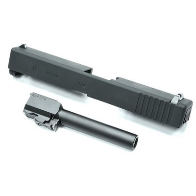 Guarder Aluminum Slide & Steel Barrel Set for TM G17 (2018 Version/Black)