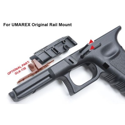 Guarder New Generation Frame for MARUI/KJ/WE/VFC/STARK/UMAREX G17/18C/22/34 (U.S. Ver./Black)