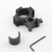 JJ Airsoft Scope Ring Mount with 3 Rails, 25.4mm / 30mm