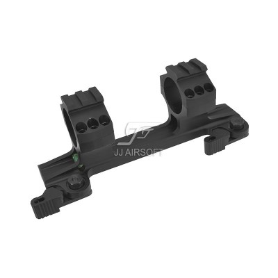 JJ Airsoft LaRue Style 25.4/30mm QD Scope Mount (Black)