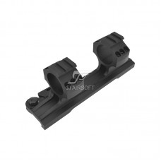 JJ Airsoft LaRue Style 25.4/30mm QD Scope Mount (Black)