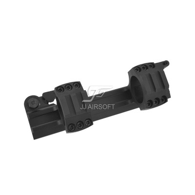 JJ Airsoft LaRue Style 25.4/30mm QD Scope Mount (Black)