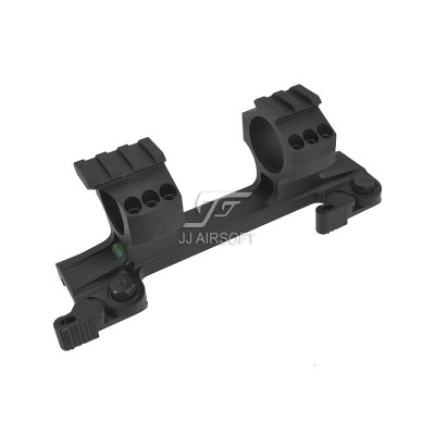 JJ Airsoft LaRue Style 25.4/30mm QD Scope Mount (Black)