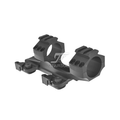 JJ Airsoft LaRue Style 25.4/30mm QD Scope Cantilever Mount (Black)