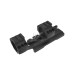 JJ Airsoft LaRue Style 25.4/30mm QD Scope Cantilever Mount (Black)