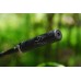 JJ Airsoft QD Silencer with Flashhidder, 14mm CCW Thread (Black)