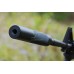 JJ Airsoft Silencer, 14mm CW and CCW Thread (Black)