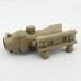 JJ Airsoft ACOG Style 1×32 Red Dot with Killflash (Tan)