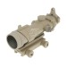 JJ Airsoft ACOG Style 1×32 Red Dot with Killflash (Tan)