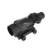 JJ Airsoft ACOG 4×32 Red Fiber Illuminated (Black)