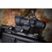 JJ Airsoft ACOG 4×32 Red Fiber Illuminated (Black)