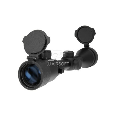 JJ Airsoft 3-9x50E Red / Green Reticle Scope (Black)