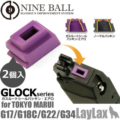 Nine Ball TM Glock Series Gas Route Seal Packing Aero (2 set)