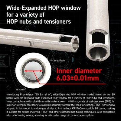 Prometheus Внутренний стволик 6.03мм длиной 300мм AEG