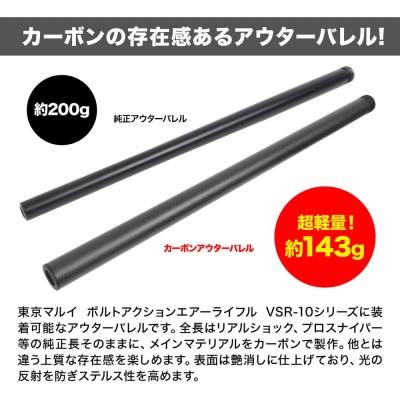 Laylax Карбоновый ствол для винтовки VSR-10 Pro под стволики 430mm