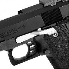 Nine Ball Кнопка задержки затвора TOKYO MARUI HI-CAPA / Government СЕРЕБРИСТАЯ