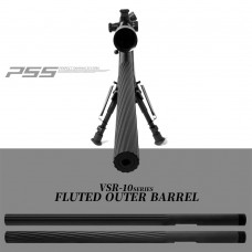 PSS PSS10 Fluted Outer Barrel for VSR-10 Series TWISTED TYPE
