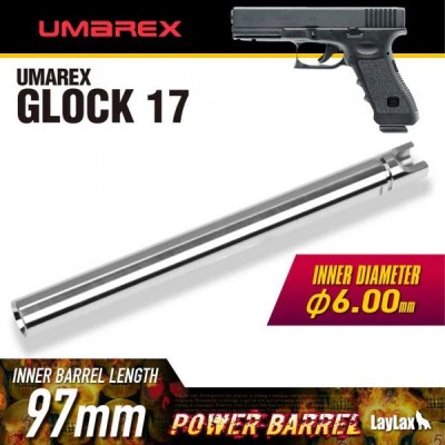 Nine Ball Внутренний стволик 6.00мм длиной 97 мм GBB (Umarex / VFC Glock 17)