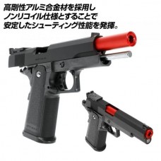 Nine Ball Внешний неподвижный ствол Tokyo Marui Hi-Capa 5.1 GBB черный