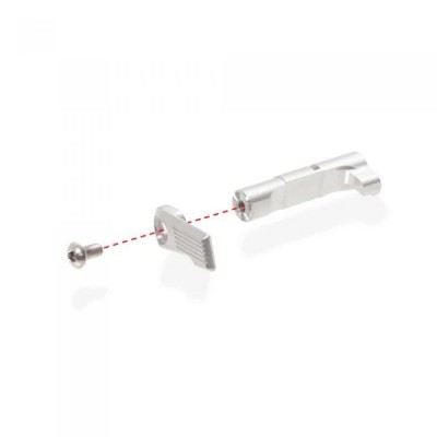 Nine Ball Кнопка сброса магазина Hi-Capa серебристая