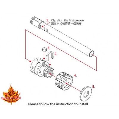 MAPLE LEAF Камера хопап для автомата AK GBB V3