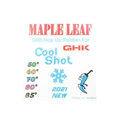 Maple Leaf Cool Shot silicon Hop Up Rubber 50° for GHK (GN)