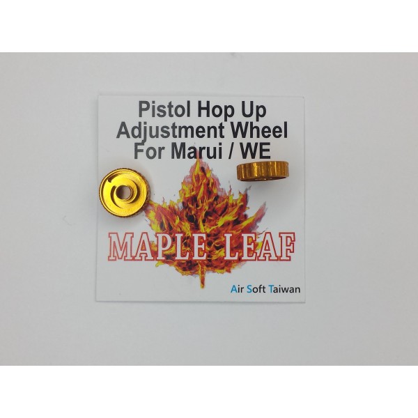 Maple Leaf Pistol Hop Up Adjustment Wheel for Marui / Stark Arms / WE ( Exclude Hi-Capa / MEU / M1911 )		