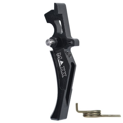 Maxx CNC Aluminum Advanced Trigger ( Style D / Black )		