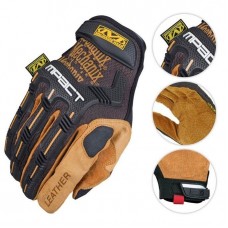 XL Перчатки Mechanix Wear M-Pact Durahide Leather Black-Coyote Brown