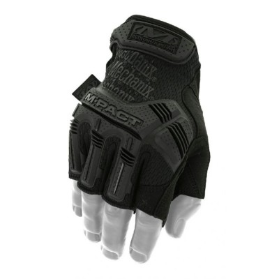 L Перчатки тактические Mechanix Wear M-Pact Fingerless Covert, без пальцев, черные