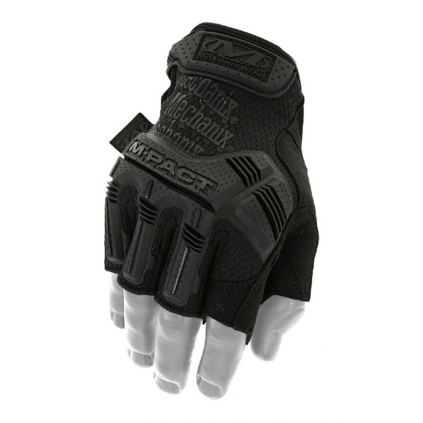 XL Перчатки тактические Mechanix Wear M-Pact Fingerless Covert, без пальцев, черные