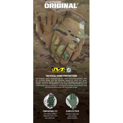 M Перчатки тактические Mechanix Wear Original, multicam