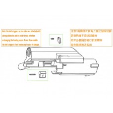 RA-TECH Затвор полного хода GHK AK GBB V3 в сборе с магнитным клапаном NPAS (без ключа)