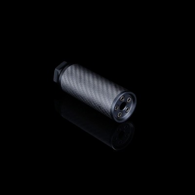 SILVERBACK Макет глушителя карбон 115 мм -14mm короткий
