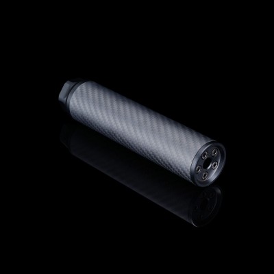 SILVERBACK Макет глушителя карбон 175 мм +16mm средний (MK23 Socom)