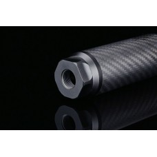 SILVERBACK Макет глушителя карбон 175 мм +16mm средний (MK23 Socom)