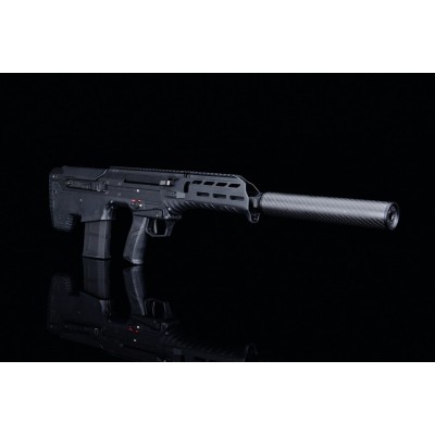 SILVERBACK Макет глушителя карбон 235 мм -14mm длинный