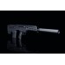 SILVERBACK Макет глушителя карбон 235 мм -14mm длинный