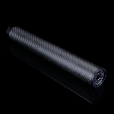 SILVERBACK Макет глушителя карбон 300 мм -14mm XL