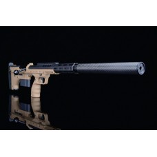 SILVERBACK Макет глушителя карбон 300 мм -14mm XL