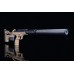 SILVERBACK Макет глушителя карбон 300 мм -14mm XL